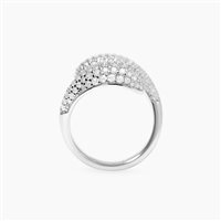 Anello Mabina Donna Onda Party in Argento Zircone 523515 - 523515